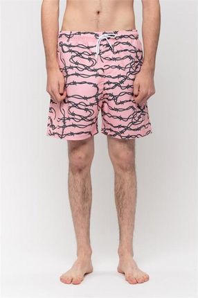 szorty SANTA CRUZ - Barbed Wire Swimshort Pink (PINK) rozmiar: L