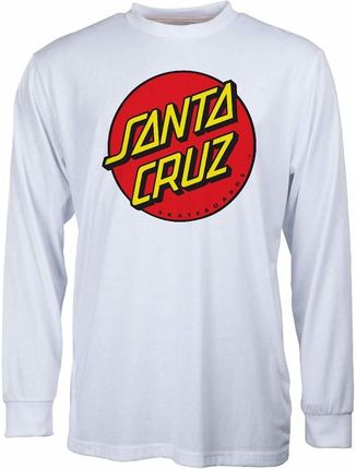koszulka SANTA CRUZ - Classic Dot White (WHITE) rozmiar: L