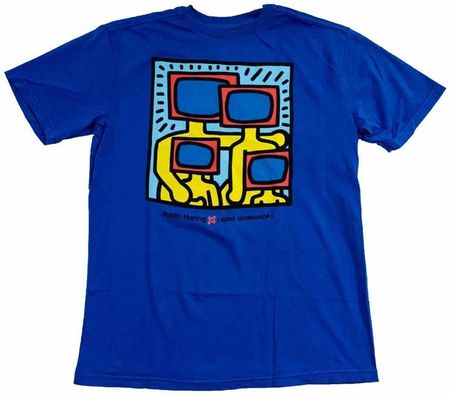 koszulka ALIEN WORKSHOP - Haring Tv Family Buzz Blue Modra (MODRA) rozmiar: S