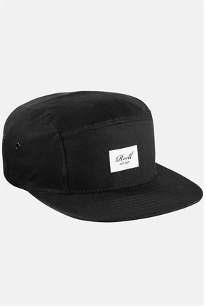 czapka z daszkiem REELL - 5-Panel Cap Black (120) rozmiar: OS