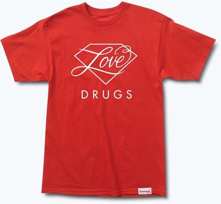 koszulka DIAMOND - True Love Tee Red (RED) rozmiar: S