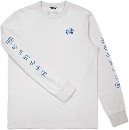 koszulka BRIXTON - Primo L/S Stt White (WHITE) rozmiar: M
