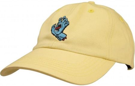 czapka z daszkiem SANTA CRUZ - Screaming Mini Hand Cap Butter (BUTTER) rozmiar: OS