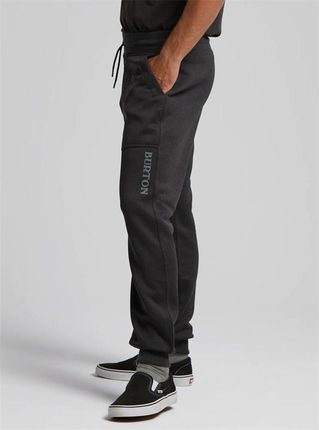 spodnie dresowe BURTON - Oak Fleece Pants True Black Heather (001) rozmiar: S