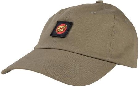 czapka z daszkiem SANTA CRUZ - Classic Label Cap Olive (OLIVE) rozmiar: OS