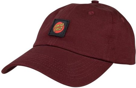 czapka z daszkiem SANTA CRUZ - Classic Label Cap Beetroot (BEETROOT) rozmiar: OS