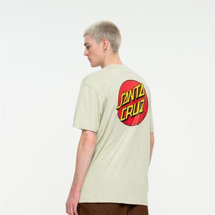 koszulka SANTA CRUZ - Classic Dot Chest T-Shirt Nickel (NICKEL) rozmiar: L