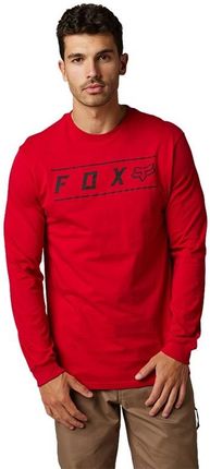 koszulka FOX - Pinnacle Ls Prem Tee Flame Red (122) rozmiar: S