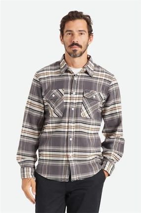 koszula BRIXTON - Bowery Stretch L S X Flannel Black Charcoal Mojave (BKCLM) rozmiar: L