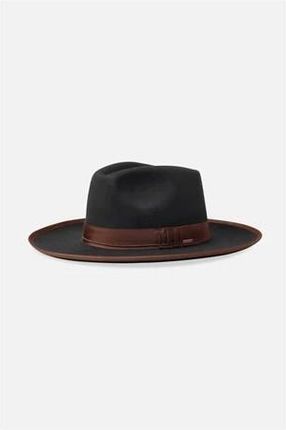 kapelusz BRIXTON - Reno Fedora Black Brown (BKBRN) rozmiar: L