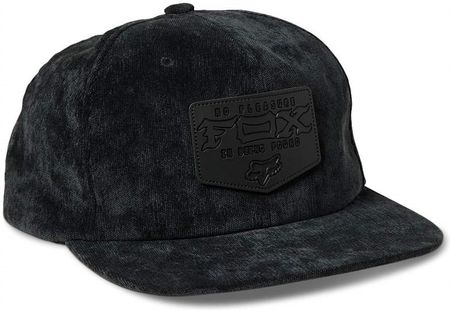 czapka z daszkiem FOX - Fixated Sb Hat Black (001) rozmiar: OS