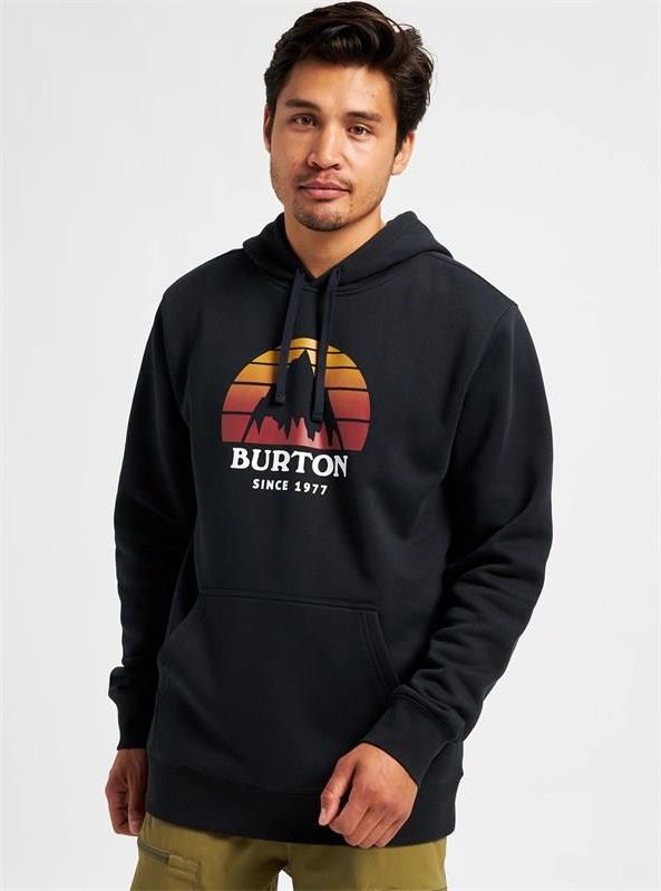 Burton CINDER CREWNECK - Felpa in pile - true black/nero - Zalando