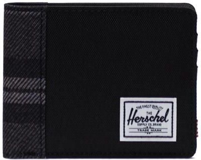 portfel HERSCHEL - Roy RFID Black Grayscale Plaid (05679) rozmiar: OS