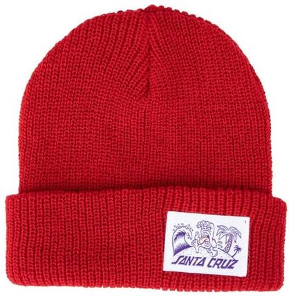 czapka zimowa SANTA CRUZ - Beach Bum Label Beanie Artisan Red (ARTISAN RED) rozmiar: OS
