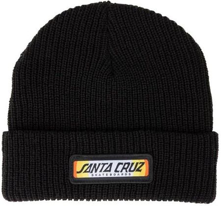 czapka zimowa SANTA CRUZ - Sundown Ray Strip Beanie Black (BLACK) rozmiar: OS