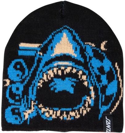 czapka zimowa SANTA CRUZ - Shark Trip Beanie Black (BLACK) rozmiar: OS