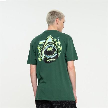 koszulka SANTA CRUZ - Shark Trip T-Shirt Cedar (CEDAR) rozmiar: L