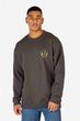 bluza REELL - Predator Crewneck Raven Grey (140) rozmiar: L