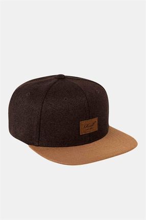 czapka z daszkiem REELL - Suede Cap Heather Brown (150) rozmiar: OS