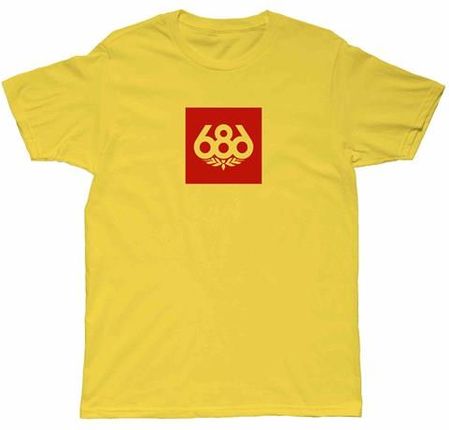 koszulka 686 - Knockout S/S T-Shirt Yellow (YEL) rozmiar: L
