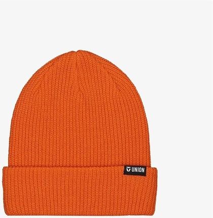 czapka zimowa UNION - Low Cuff Beanie Orange (ORANGE) rozmiar: OS