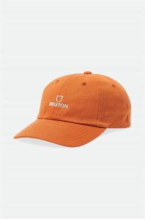 czapka z daszkiem BRIXTON - Alpha Lp Cap Paradise Orange Vintage Wash (PDOVW) rozmiar: OS
