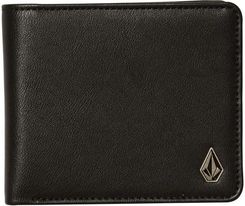 Zdjęcie portfel VOLCOM - Slim Stone Pu Wlt L Black (BLK) rozmiar: OS - Niepołomice