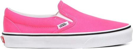 buty VANS - Classic Slip-On (Neon)Knockout Pnk/Tr Wht (WT6) rozmiar: 36