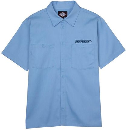 koszula INDEPENDENT - Baseplate Work Shirt Blue (BLUE) rozmiar: L