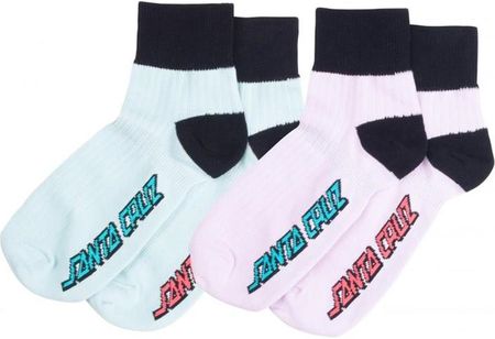 skarpetki SANTA CRUZ - Zone Sock (2 Pack) Assorted (ASSORTED) rozmiar: OS