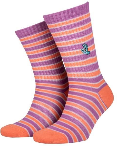 SANTA CRUZ - Mini Hand Socks (2 pack) Assorted Stripe (ASSORTED STRIPE)  rozmiar: 4-7 - Ceny i opinie 