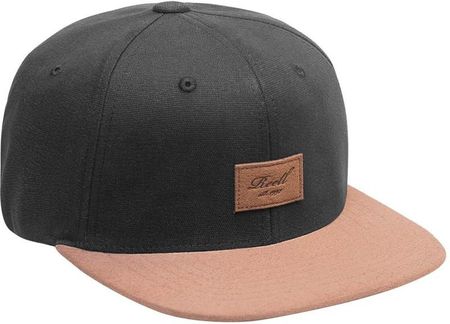 czapka z daszkiem REELL - Suede Cap Black (120) rozmiar: OS