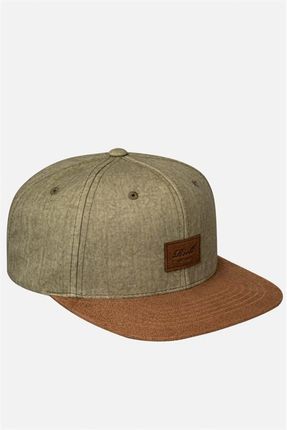 czapka z daszkiem REELL - Suede Cap Wrinkle Green (168) rozmiar: OS