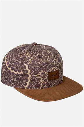 czapka z daszkiem REELL - Suede Cap Floral Purple (200) rozmiar: OS