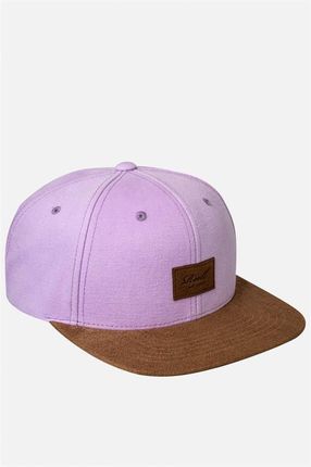 czapka z daszkiem REELL - Suede Cap Lavender (201) rozmiar: OS