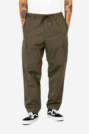 spodnie REELL - Reflex Loose Cargo Dark Olive (160) rozmiar: L normal