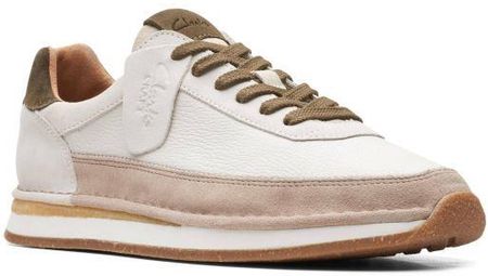 Buty Clarks Craft Run Lace Men kolor off white combi leather 26165778