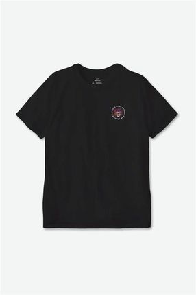 koszulka BRIXTON - Future S S Relaxed Tee Black Garment Dye (BGDYE) rozmiar: M