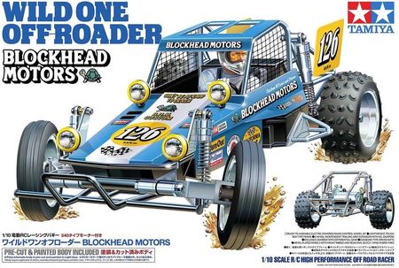 TAMIYA ワイルドワンオフローダー　BLOCKHEAD MOTORS 1/10RC ワイルドワンオフローダー BLOCKHEAD MOTORS: RCモデル