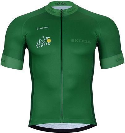 Bonavelo Koszulka Kolarska Z Krótkim Rękawem Tour De France 2023 Zielony