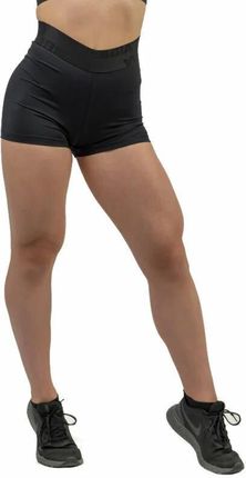 Nebbia Compression High Waist Shorts INTENSE Leg Day Black S