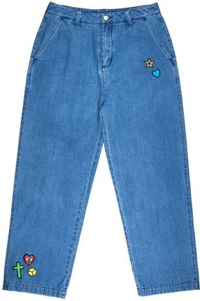 spodnie SANTA CRUZ - Indira Jeans Light Denim (LIGHT DENIM) rozmiar: 14