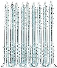 Dresselhaus Flachrundschrauben M6x20 - 100 Stück Mit Vierkantansatz & Mutter