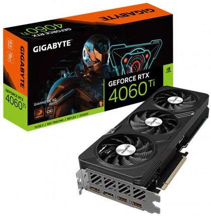 Gigabyte GeForce RTX 4060 Ti Gaming OC 8GB GDDR6 DLSS 3 (GV-N406TGAMING OC-8GD)