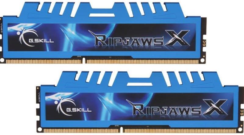 16gb G Skill Ripjawsx Ddr3 1600 Dimm Cl9 Dual Kit Produkt z Outletu: Pamięć G.Skill Ddr3 16Gb 2X8Gb Ripjawsx 1600Mhz Cl9
