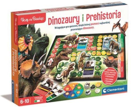 Clementoni Dinozaury I Prehistoria 50804