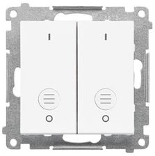 Zdjęcie Kontakt Simon Łącznik Dwubiegunowy Podwójny 16Ax Biały Mat Simon 55 Tw22A 01 111 Tw22A01111 - Czerwionka-Leszczyny