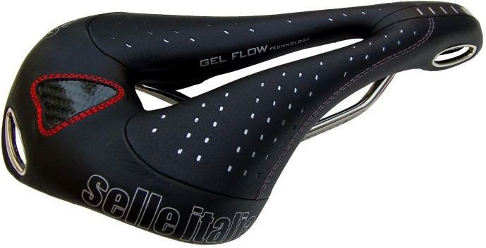 Selle vélo Selle Italia Max Flite Gel Superflow - Rails en titane