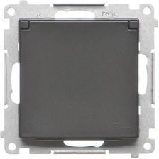 Zdjęcie Kontakt Simon Gniazdo Bryzgoszczelne Ip 44 Bez Uszczelki Czarny Mat Simon 55 Tgz1Bcuz 01 149 Tgz1Bcuz01149 - Tychy