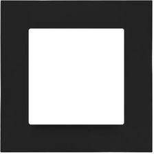 Zdjęcie Kontakt Simon Ramka Pojedyncza Czarny Mat Simon 55 Line Tr1 149 Tr1149 - Cieszyn